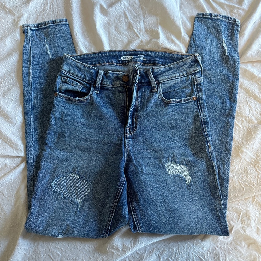 Old Navy Rockstar Super Skinny High Rise Jeans